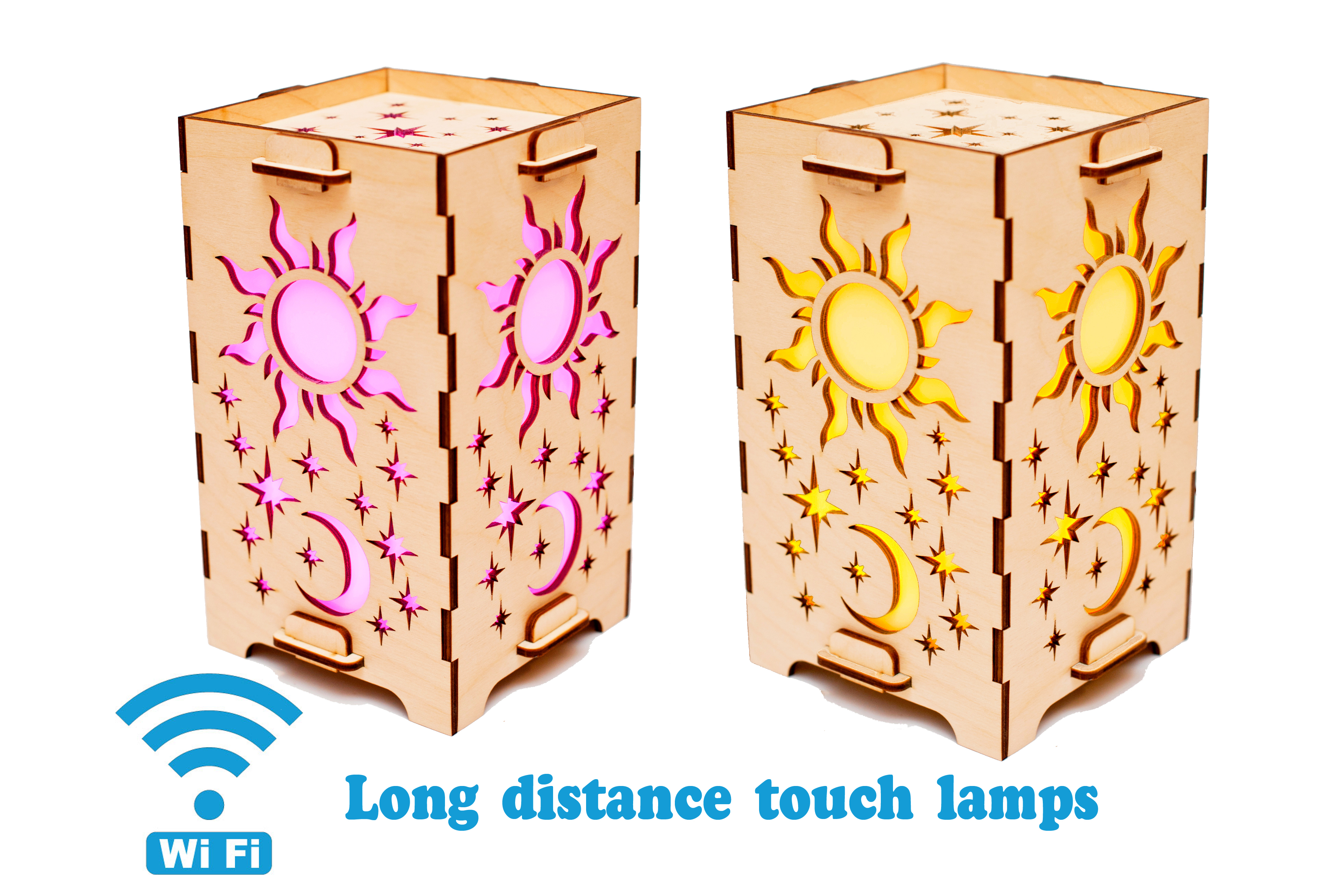 Long distance lamps set of sale 2